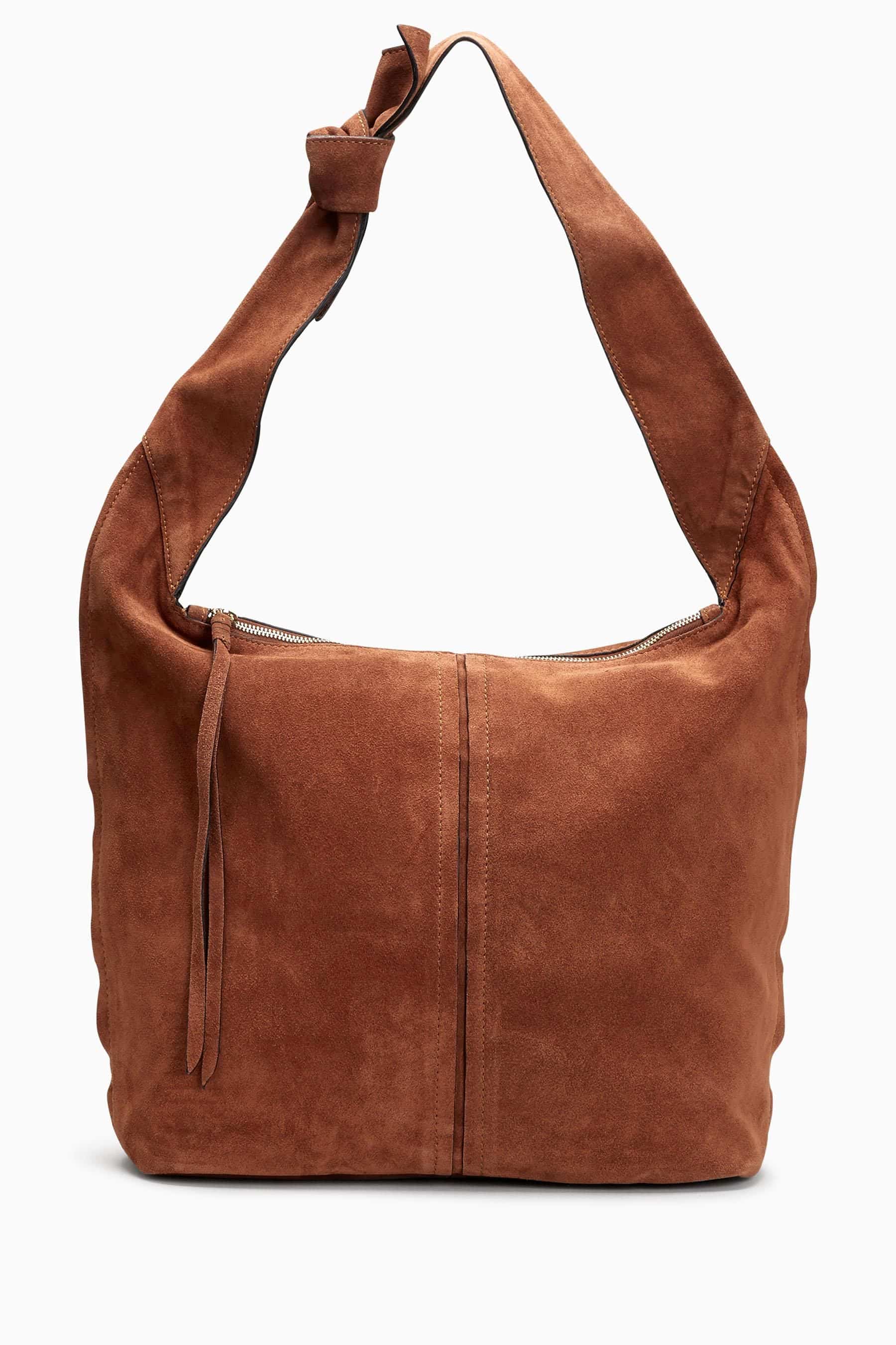 Leather Large Hobo Bag - Next