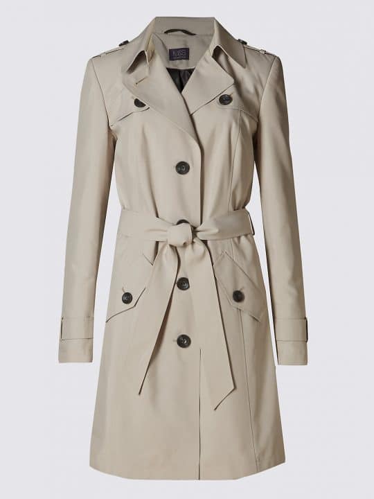 Belted Trench with Stormwear - Marks & Spencer