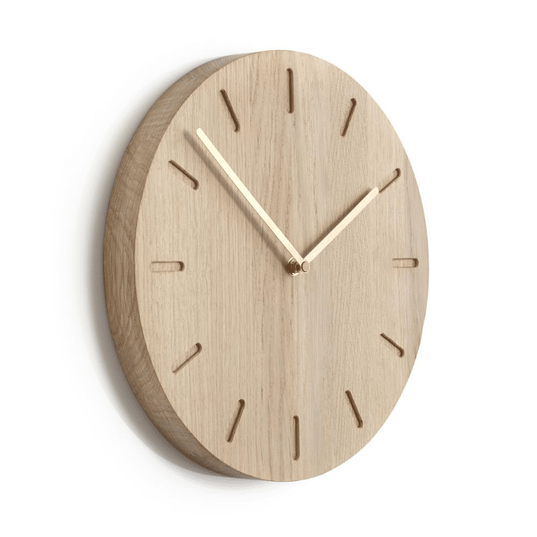 Out Wall Clock Oak - Applicata