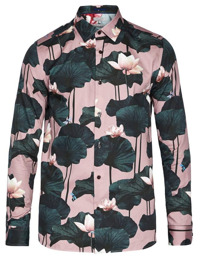 Ted Baker - Clarine Floral Print Cotton Shirt