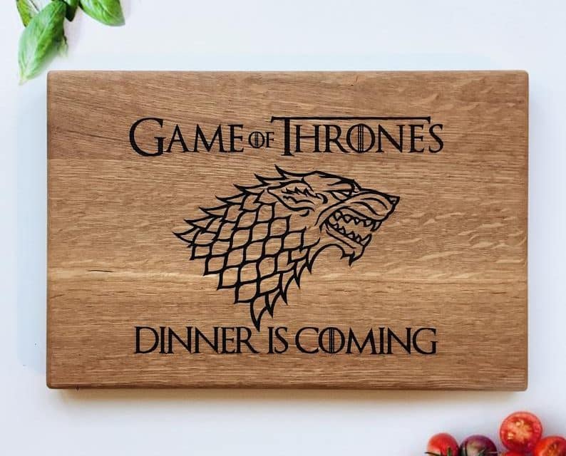 Game of Thrones - Dinner is Coming Cutting Board