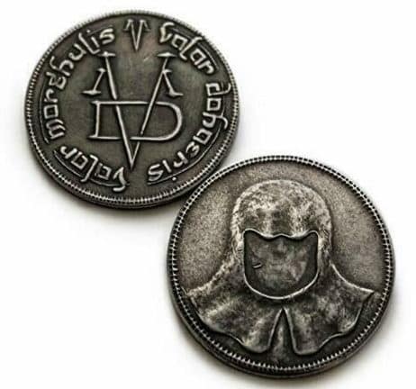 Iron Coin of the Faceless Man Valar Morghulis